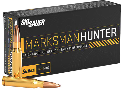 Sig Sauer .300 Winchester Mag Marksman Hunter 165gr JHP Ammo