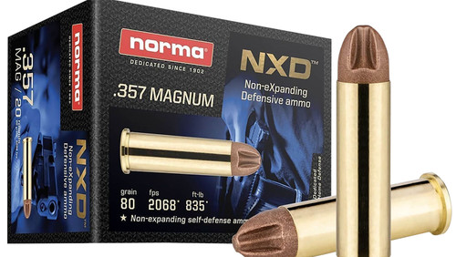 Norma .357 Magnum NXD 80gr Solid Ammo