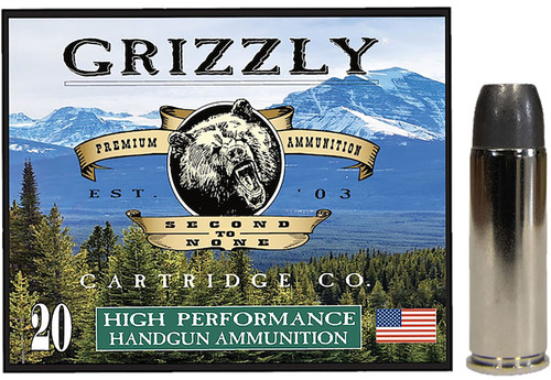 Grizzly Cartridge .45 Long Colt  335gr Solid Ammo