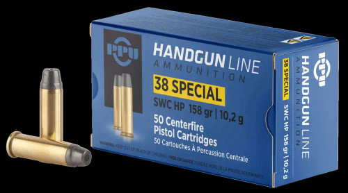 Prvi Partizan .38 Special  150gr Wadcutter Ammo