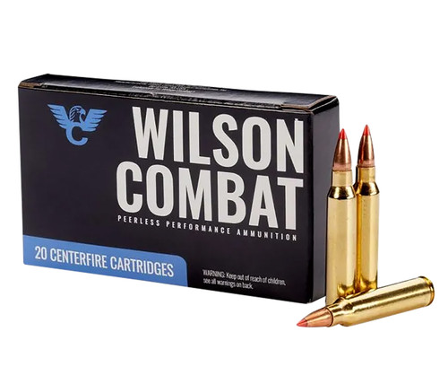 Wilson Combat .223 Remington Hornady V-MAX 60gr PolyTip Ammo