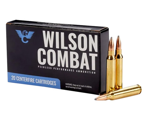 Wilson Combat .223 Remington Sierra Gameking 65gr JSP Ammo