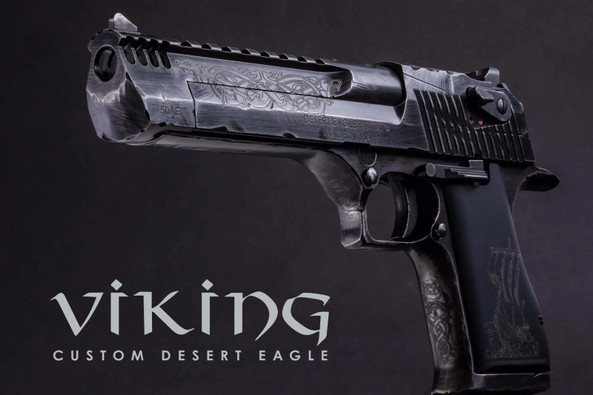  Norse Mythology Meets Modern Firepower: The Viking Desert Eagle Arrives