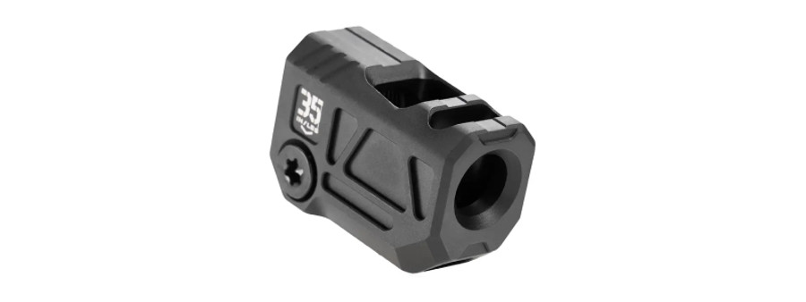 OpticsPlanet Exclusive Strike Industries QUAD V: Next-Generation 9mm Compensator