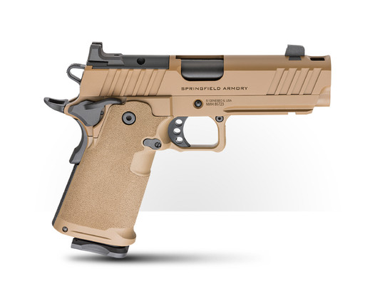 Springfield Armory Unveils Coyote Brown Edition of 1911 DS Prodigy Comp Pistols