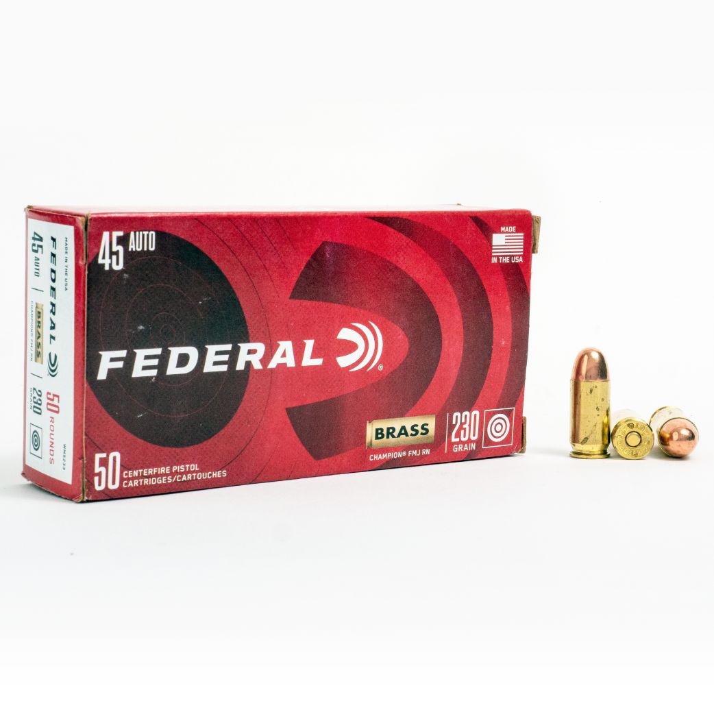 クローム ガスガン CAL.45 BALL 230gr FMJ 45 ACP 230gr FMJ Bullets