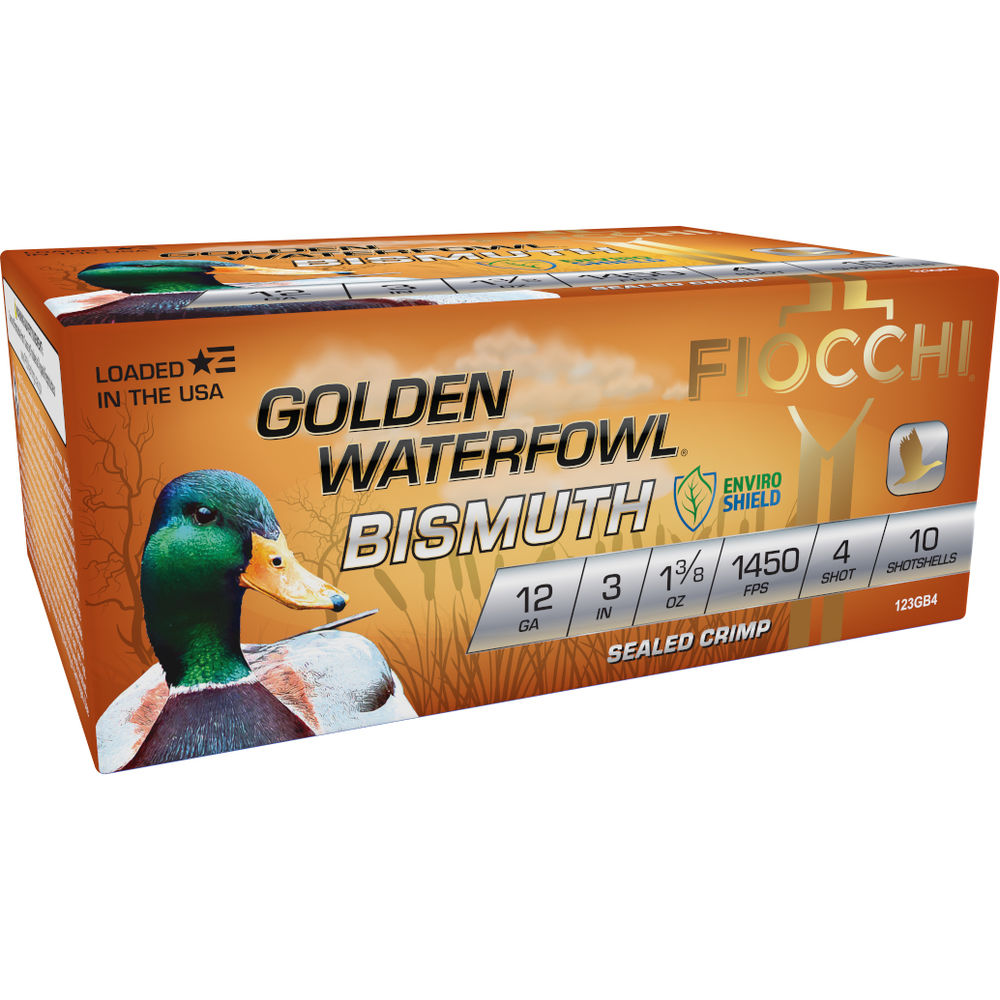 Fiocchi Golden Waterfowl Bismuth 12 Gauge 3