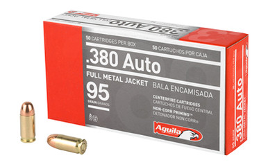 ila .380 Auto 95gr FMJ Ammo