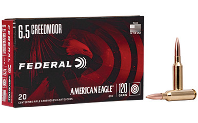 eral American Eagle 6.5 Creedmoor 120 Gr Open Tip Match (OTM) Ammo