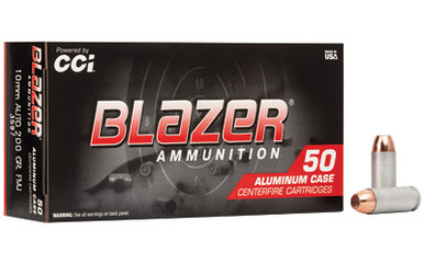  10mm Auto Blazer 200gr FMJ Ammo