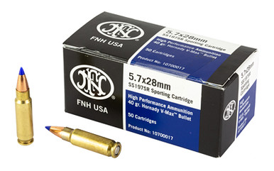 5.7x28mm SS197SR 40gr V-Max Ammo