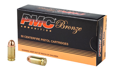  .380 Auto Bronze 90gr FMJ Ammo