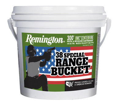 ington .38 Special 130 Gr Full Metal Jacket (FMJ) BUCKET Ammo