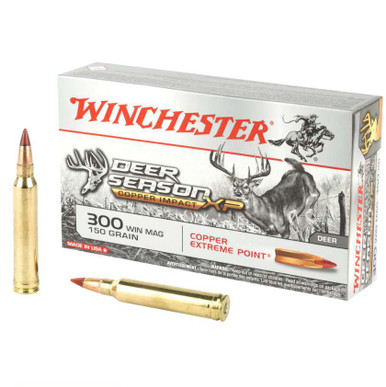 chester X300DSLF Deer Season XP Copper Impact 300 Win Mag 150 Gr Copper Extreme Point Ammo