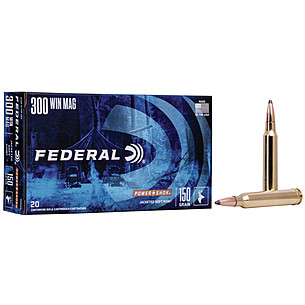 eral 300WGS Power-Shok 300 Win Mag 150 Gr Jacketed Soft Point (JSP) Ammo