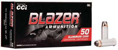  3564 Blazer 44 Rem Mag 240 Gr Jacketed Hollow Point (JHP) Ammo