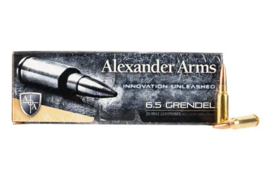 xander Arms AG123LSBOX Rifle 6.5 Grendel 123 Gr Lapua Scenar (Hollow Point Boat Tail) Ammo