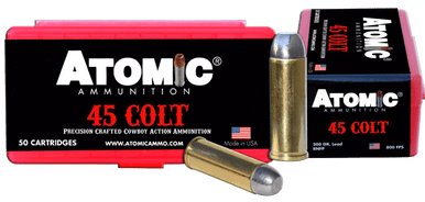 mic 45 Colt 200gr Lead Round Nose Flat Point Ammo