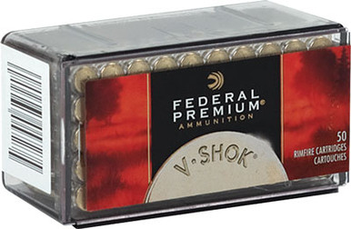 eral V-Shok Rimfire 22 Mag. 30 Grain Speer TNT Ammo