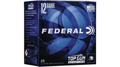 eral Top Gun Sporting Shotgun 12 Gauge (12 Ga.) 2.75 In. 1330 FPS 1 Oz. 7.5 Shot 25 Rd. Ammo