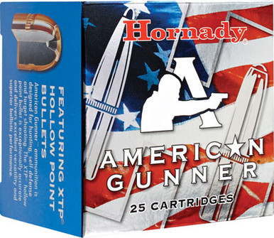 nady 90324 American Gunner Personal Defense Hornady XTP Hollow Point 125 Grain .38 Special 900 Fps Ammo