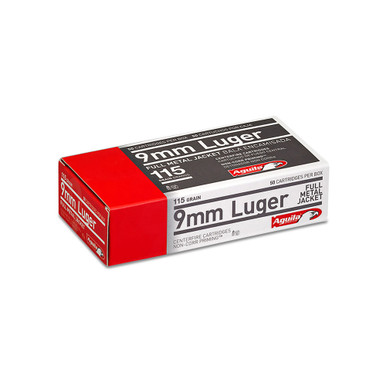 ila 1E097704 Full Metal Jacket 115 Grain 9mm Luger/Parabellum Ammo