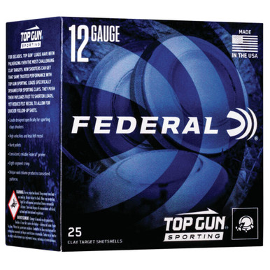 eral TGSH127.5 Top Gun Sporting 12 Gauge 2-3/4 1oz #7.5 1300 Fps Ammo