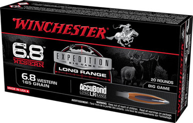 chester S68WLR Expedition Big Game Nosler AccuBond Long-Range 165 Grain 6.8 Western 2970 Fps Ammo