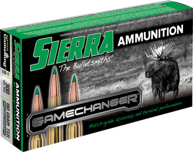 rra A468007 GameChanger Sierra Tipped GameKing 180 Grain .300 Winchester Mag 2960 Fps Ammo