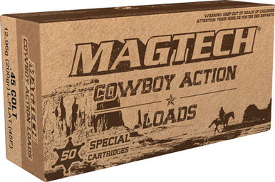 tech 45F Cowboy Action Lead Flat Nose 200 Grain .45 Long Colt 705 Fps Ammo