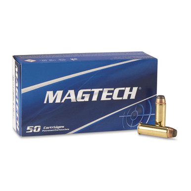 tech 500DL Sport Shooting Range/Training Full Metal Jacket Flat Nose 325 Grain .500 S&W Mag 1805 Fps Ammo