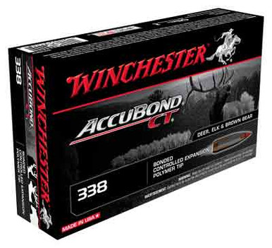 chester S338LCT Expedition Big Game AccuBond CT Polymer Tip 300 Grain .338 Lapua Magnum Ammo