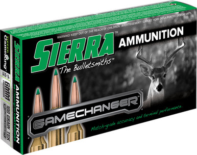 rra A411004 GameChanger Sierra Tipped GameKing 100 Grain 6mm Creedmoor 3135 Fps Ammo