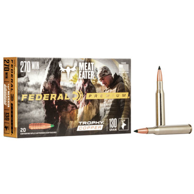 eral P270TC1 Premium Trophy Copper 130 Grain .270 Winchester 3060 Fps Ammo