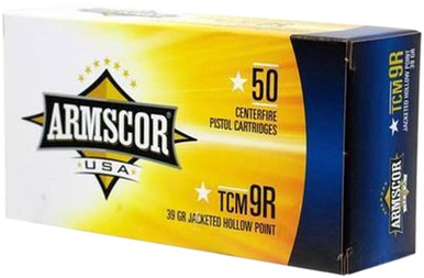 scor 50328 Precision Value Pack Jacketed Hollow Point 39 Grain .22 TCM 1875 Fps Ammo