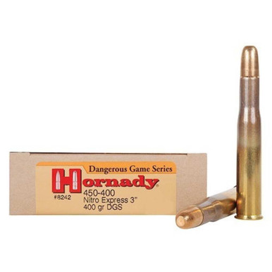 nady 8242 Dangerous Game Dangerous Game Solid 400 Grain .450-400 Nitro Express 2050 Fps Ammo