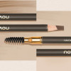 Color: Orange - Waterproof Eyebrow Pen with Brush 7 Colors Natural Lasting Non-caking Eyebrow Penci