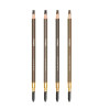 Color: Orange - Waterproof Eyebrow Pen with Brush 7 Colors Natural Lasting Non-caking Eyebrow Penci