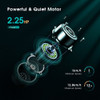 1.0 HP Foldable Treadmill Electric Support Mobile Power