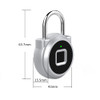 P10 Mini Smart Keyless Fingerprint Lock Waterproof Inteligente Anti-Theft Security Padlock Door Lug