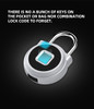 P10 Mini Smart Keyless Fingerprint Lock Waterproof Inteligente Anti-Theft Security Padlock Door Lug