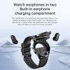 X10 2 In 1 Smart Watch with Earbuds IP67 Waterproof Fitness Tracker with Heart Ra K484-PEL_0S5GD7PF
