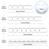 Color: GRAY - Adhesive Cable Holder Clips Cord Management Wire Organizer for Desktop USB Charging C