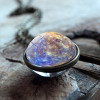 Color: 12 style - Nebula Galaxy Double Sided Pendant Necklace