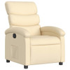 Recliner Chair Cream Fabric