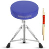 5 CORE Drum Throne Padded Guitar Stool Height Adjustable Music Chair Seat Universal for Adults & Ki