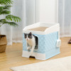 Litter Boxes Large Cats Foldable Litter Box