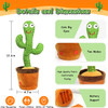 Electronic Dancing Cactus Electron Plush Toy