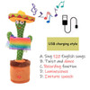 Electronic Dancing Cactus Electron Plush Toy