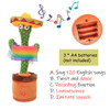 Electronic Dancing Cactus Electron Plush Toy